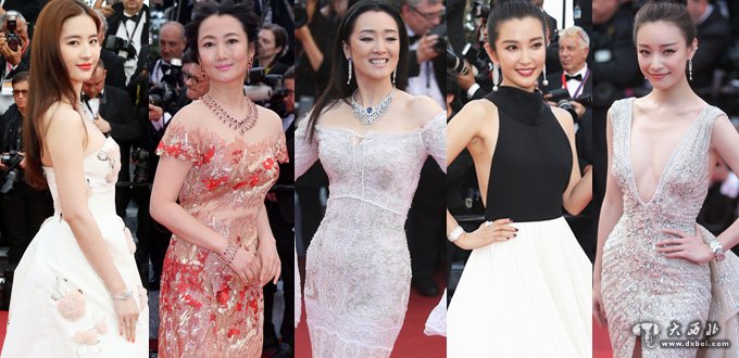 中国电影人亮相第69届戛纳国际电影节开幕红毯