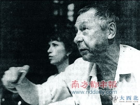 叶甫列莫夫。1991年在中国。摄影：苏德新