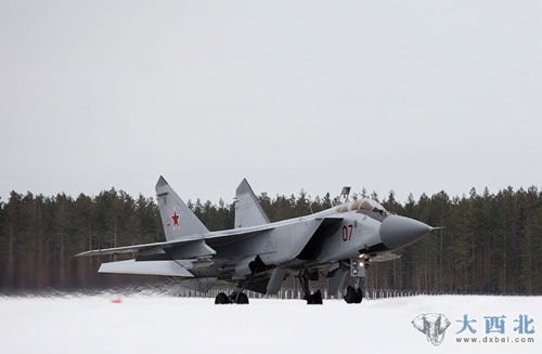 资料图：俄空军米格-31战斗机
