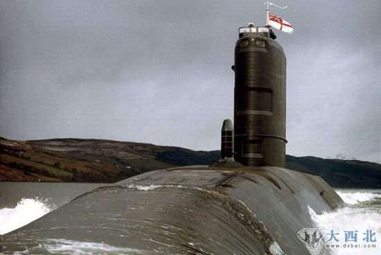 资料图：英国海军“特拉法加”级攻击型核潜艇