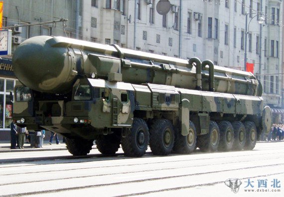 　　资料图：俄罗斯白杨-M弹道导弹
