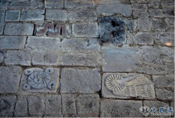 这些浮雕被镶嵌在大神庙前的地板上，这是特诺奇蒂特兰城中最神圣的地方。这些浮雕的发现为考古学家们提供了了解神秘的阿兹特克文明的独特符号学线索