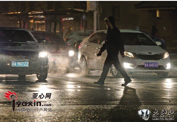 冷空气20小时吹到乌鲁木齐 今日气温降至-11℃