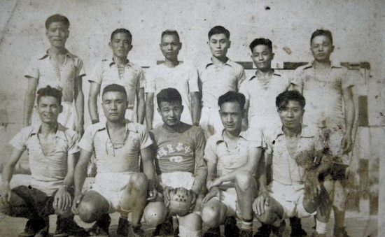民国时期的中国足球队阵容